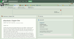 Desktop Screenshot of finder77.deviantart.com