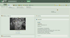 Desktop Screenshot of knoei.deviantart.com