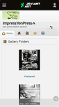 Mobile Screenshot of impressyenpress.deviantart.com