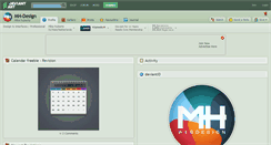Desktop Screenshot of mh-design.deviantart.com