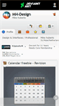 Mobile Screenshot of mh-design.deviantart.com