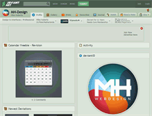 Tablet Screenshot of mh-design.deviantart.com