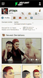 Mobile Screenshot of phlaps.deviantart.com