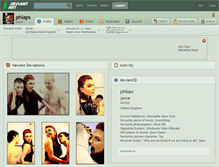 Tablet Screenshot of phlaps.deviantart.com