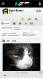 Mobile Screenshot of dark-rhem.deviantart.com