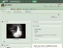 Tablet Screenshot of dark-rhem.deviantart.com