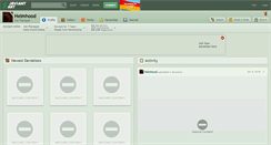 Desktop Screenshot of helmhood.deviantart.com