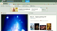 Desktop Screenshot of anarasha.deviantart.com