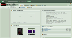 Desktop Screenshot of partners-in-crimes.deviantart.com
