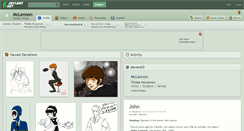 Desktop Screenshot of mclennon.deviantart.com