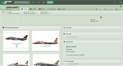 Desktop Screenshot of peter-pan03.deviantart.com