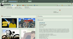 Desktop Screenshot of johnathanb.deviantart.com