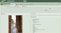 Desktop Screenshot of maya-aya-chan.deviantart.com