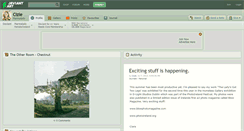 Desktop Screenshot of cizie.deviantart.com