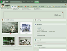 Tablet Screenshot of budakli.deviantart.com