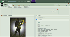 Desktop Screenshot of miran.deviantart.com