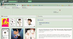 Desktop Screenshot of imarkoutforcmpunk.deviantart.com