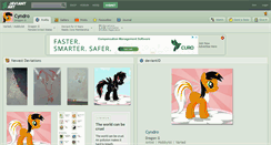 Desktop Screenshot of cyndro.deviantart.com