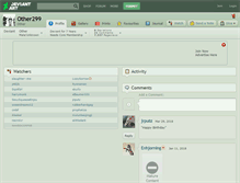 Tablet Screenshot of other299.deviantart.com