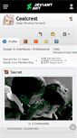 Mobile Screenshot of cealcrest.deviantart.com