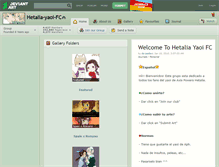 Tablet Screenshot of hetalia-yaoi-fc.deviantart.com