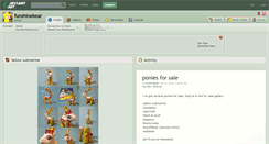 Desktop Screenshot of funshinebear.deviantart.com