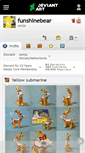 Mobile Screenshot of funshinebear.deviantart.com