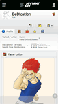 Mobile Screenshot of dedication.deviantart.com