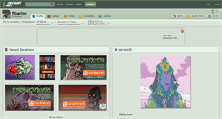 Desktop Screenshot of filbarlow.deviantart.com