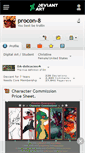 Mobile Screenshot of procon-8.deviantart.com