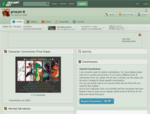 Tablet Screenshot of procon-8.deviantart.com