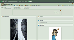 Desktop Screenshot of havock103190.deviantart.com