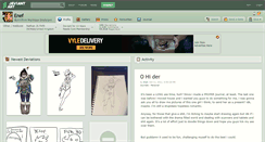 Desktop Screenshot of enef.deviantart.com