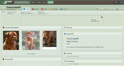 Desktop Screenshot of french-mastiff.deviantart.com