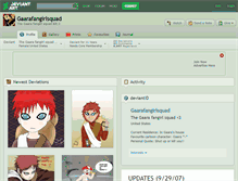 Tablet Screenshot of gaarafangirlsquad.deviantart.com