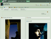 Tablet Screenshot of crazthonfry.deviantart.com