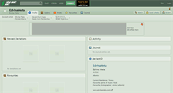 Desktop Screenshot of edvinameta.deviantart.com