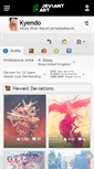 Mobile Screenshot of kyendo.deviantart.com