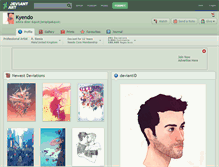 Tablet Screenshot of kyendo.deviantart.com