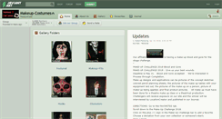 Desktop Screenshot of makeup-costumes.deviantart.com