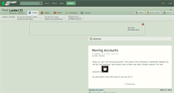 Desktop Screenshot of luraia123.deviantart.com