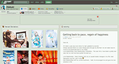 Desktop Screenshot of ototsuki.deviantart.com