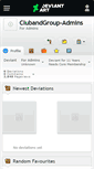 Mobile Screenshot of clubandgroup-admins.deviantart.com