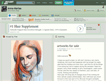 Tablet Screenshot of anna-mariaa.deviantart.com