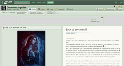 Desktop Screenshot of evanescentangel666.deviantart.com