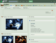 Tablet Screenshot of ho-brah.deviantart.com