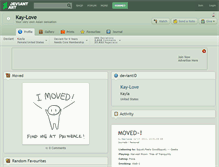 Tablet Screenshot of kay-love.deviantart.com