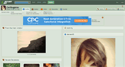 Desktop Screenshot of cecibugaroo.deviantart.com