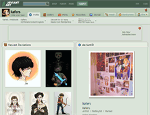 Tablet Screenshot of kafers.deviantart.com