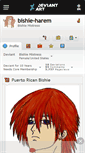 Mobile Screenshot of bishie-harem.deviantart.com